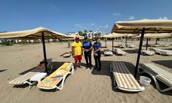 Anamur'da polis ekipleri boğulma olaylarına karşı bilgilendirme çalışması yaptı