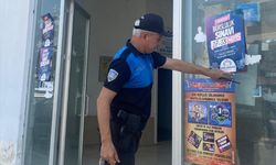 Bozyazı polisinden düğünlerde havaya ateş açanlara afişli uyarı
