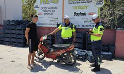 Finike'de 28 motosiklet trafikten men edildi