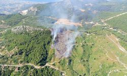GÜNCELLEME - Antalya'nın Kumluca ilçesindeki yangın söndürüldü, Aksu'daki ise kontrol altına alındı