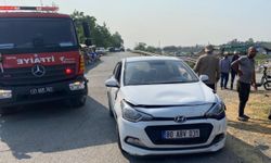 Hatay'da otomobile çarparak su kanalına devrilen minibüsteki 4 kişi yaralandı