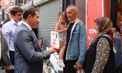 Hatay'da restorasyon nedeniyle taşınacak Uzun Çarşı'da bayram yoğunluğu