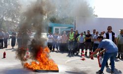 Kepez Belediyesi personeline "Temel Yangın Güvenliği" eğitimi verildi