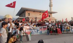 Osmaniye'de, Filistin'e destek konvoyu düzenlendi