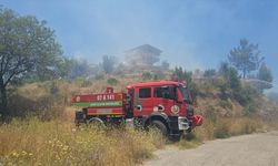 Serik’te tarım arazisinde çıkan yangın söndürüldü