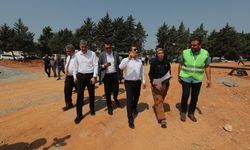 Vali Masatlı, yapımı süren sağlık merkezleri ile halk kütüphanesini inceledi