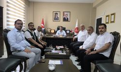 Yeşilay Hatay Şubesinden İl Müftüsü Mevlüt Topçu'ya ziyaret