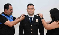 Antalya Emniyet Müdürlüğü’nde rütbe terfi töreni düzenlendi