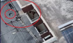 Balkondan uyuşturucu atan şüpheli dronla tespit edildi: 9 gözaltı