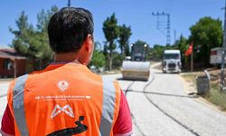 Erdemli kırsalındaki yollar yenileniyor