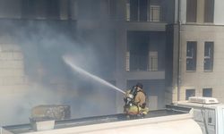 Hatay’da şantiyede yangın