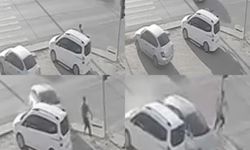 İki  ayrı kazada saniselerle ölümden kurtuluş: O anlar kamerada