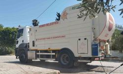 Kemer’de çöp konteynerleri dezenfekte ediliyor