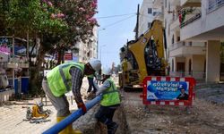 MESKİ, Yapraklıkoy mevkiinde içme suyu hattını yeniledi
