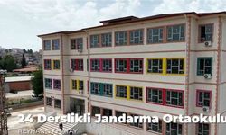 Reyhanlı’da inşa edilen Jandarma Ortaokulu’nun yapımında sona gelindi