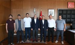 AK Parti Afşin Heyetinden, Başkan Görgel’i Ziyaret
