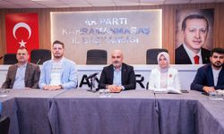 AK Parti Kahramanmaraş İl Yönetim Kurulu Kurban Bayramı Öncesi Toplandı