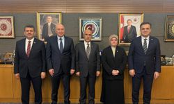 AK Parti Kahramanmaraş Milletvekilleri, KSÜ Rektörü Yasım’ı Mecliste Ağırladı