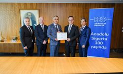 Anadolu Sigorta’ya İstanbul Defterdarlığı’ndan Teşekkür Belgesi