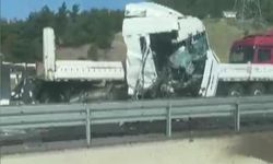 Göksun'da tır kazası: 1 yaralı