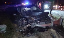 Kahramanmaraş'ta 2 otomobilin çarpıştığı kazada baba ve kızı hayatını kaybetti