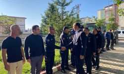Kaymakam Sarıdoğan, Görev Başındaki Personelle Bayramlaştı