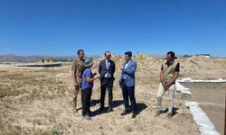 Kaymakamlar Yassı Höyük Kazı Alanını Ziyaret Etti
