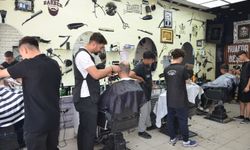 Kurban Bayramı Öncesi Afşin’deki Berberlerde Yoğun Mesai