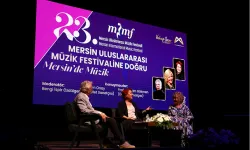 Mersin Uluslararası Müzik Festivali kapsamında söyleşi yapıldı
