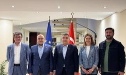 Milletvekilleri ve Büyükelçi Kaymakçı Bir Araya Geldi