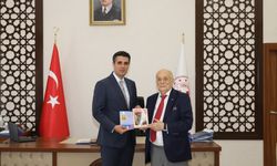 Prof. Dr. Murat Aykaç Erginöz, Elbistan Kaymakamı Demirel’i Ziyaret Etti