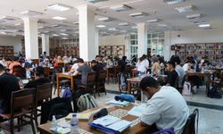 Sınavlara Büyükşehir’in Kütüphanelerinde Hazırlanıyorlar