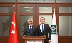 Vali Ünlüer’den Osmaniye Belediye Başkanlığa Ziyaret