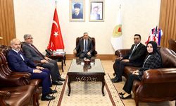 Vali Ünlüer’e İklim Değişikliği İl Müdürü Şahin Ziyaret Etti