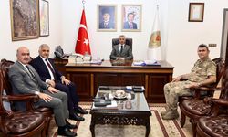 Vali Ünlüer’e Ziyaretler Sürüyor