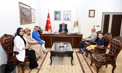 Vali Ünlüer’e Ziyaretler Sürüyor