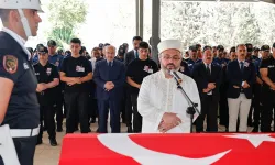 Adana'da görevi başında rahatsızlanarak hayatını kaybeden polis memuru için tören düzenlendi