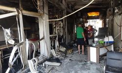 Adana'da pasajda çıkan yangın söndürüldü