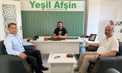 Afşin Vergi Dairesi’nden Gazetemize Veda Ziyareti