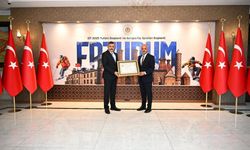 Afşin'den Vali Mustafa Çiftçi’ye Fahri Hemşehrilik Beratı
