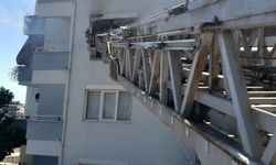 Antalya'da bir apartman dairesi yandı