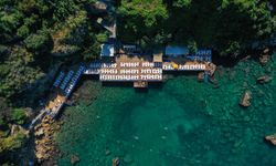 Antalya'nın 5 falez plajına "Mavi Bayrak" asıldı