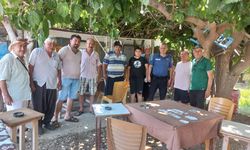 Bozyazı'da polis ekipleri orman yangınlarına karşı vatandaşları bilgilendirdi