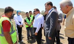 Hatay Valisi Mustafa Masatlı Altınözü ilçesinde incelemelerde bulundu