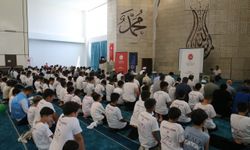 Hatay'da ortaokul öğrencileri "cami buluşması" etkinliğinde bir araya geldi
