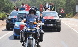 Kırkpınar başpehlivanı Orhan Okulu,  baba ocağı Kumluca'da coşkuyla karşılandı