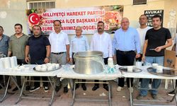MHP Kumluca İlçe Başkanlığından aşure ikramı