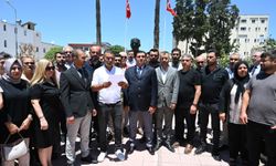 Osmaniye'de Hazreti Muhammed'in karikatür çizimini yayımlayan dergiye tepki