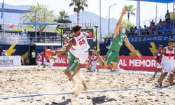 Plaj hentbolunda 17 Yaş Altı EHF Avrupa Şampiyonası Antalya'da başladı