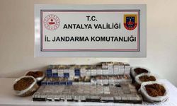 Alanya’da kaçak tütün operasyonunda 40 bin makaron ele geçirildi